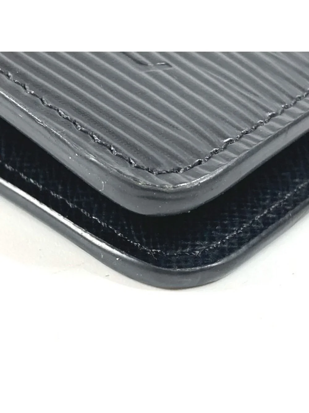 Louis Vuitton Notebook Cover Agenda MM Epi Leather Noir Black